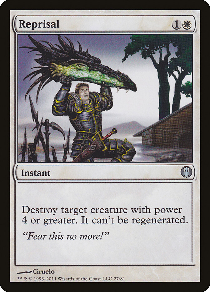 Reprisal card front