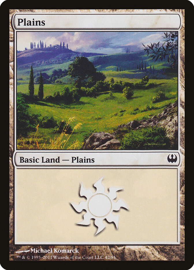Plains card front