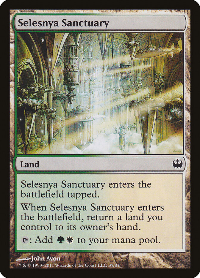Selesnya Sanctuary card front