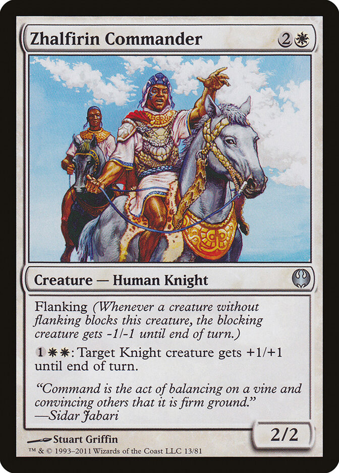Zhalfirin Commander card front