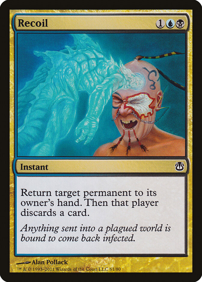 Recoil card front