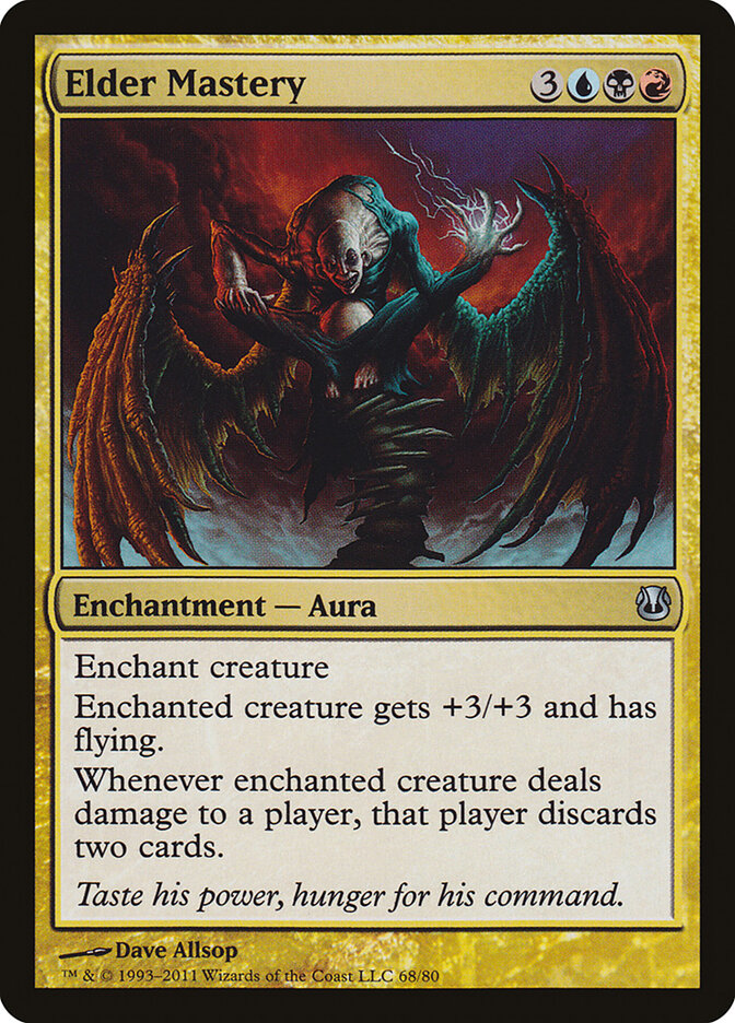 Elder Mastery card front