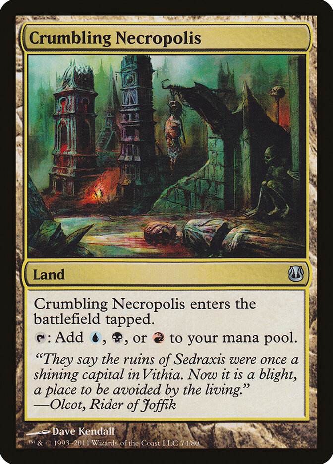 Crumbling Necropolis card front