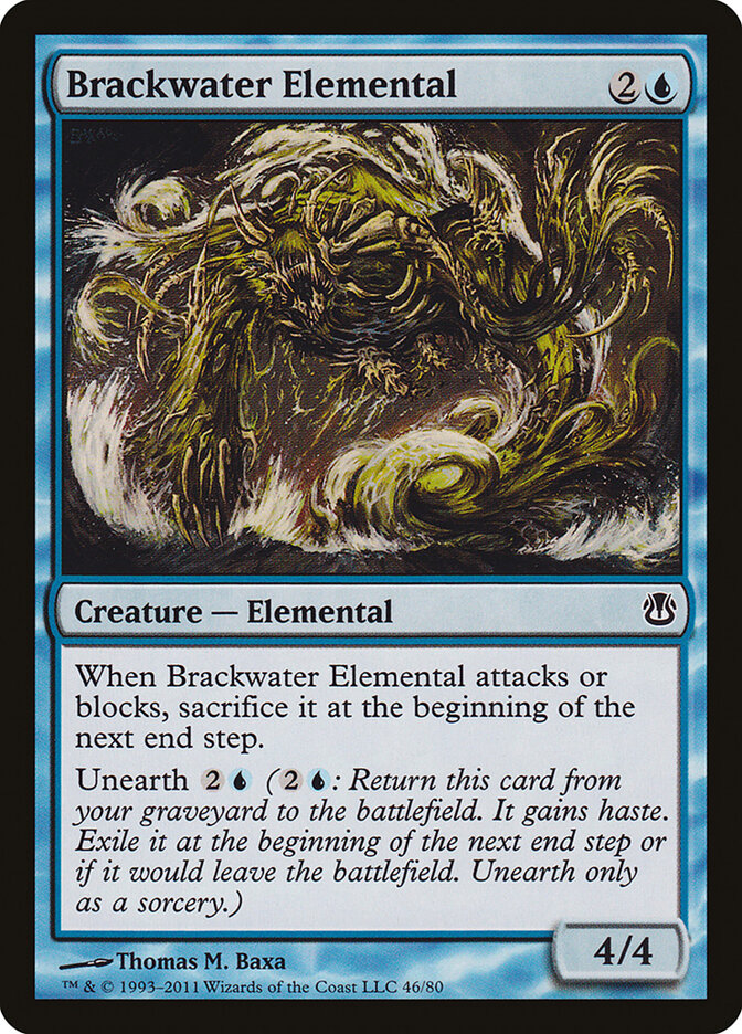 Brackwater Elemental card front