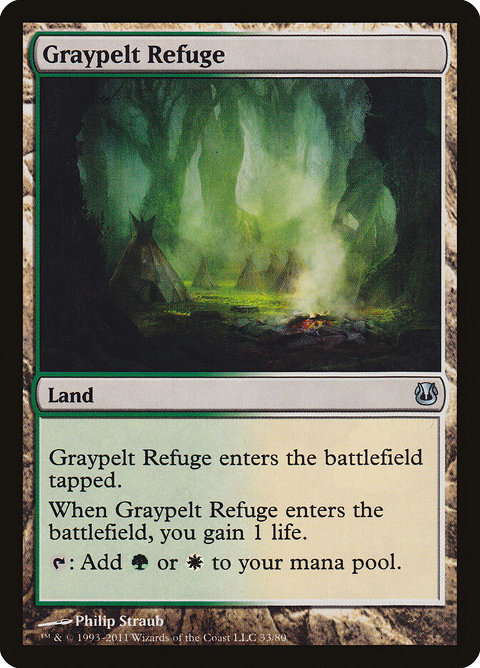 Graypelt Refuge card front