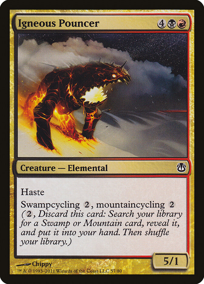 Igneous Pouncer card front