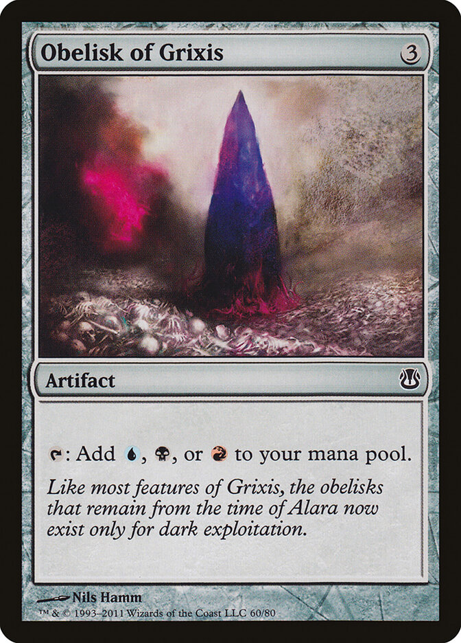 Obelisk of Grixis card front