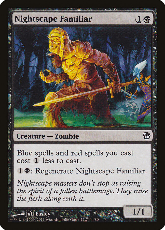 Nightscape Familiar card front