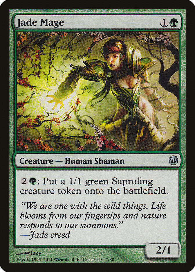 Jade Mage card front