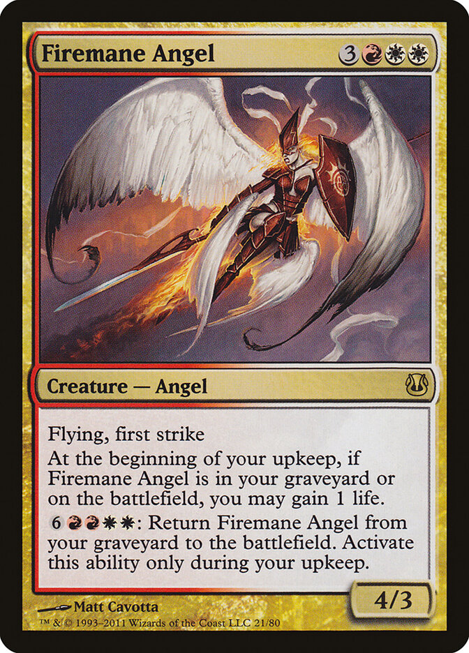 Firemane Angel card front
