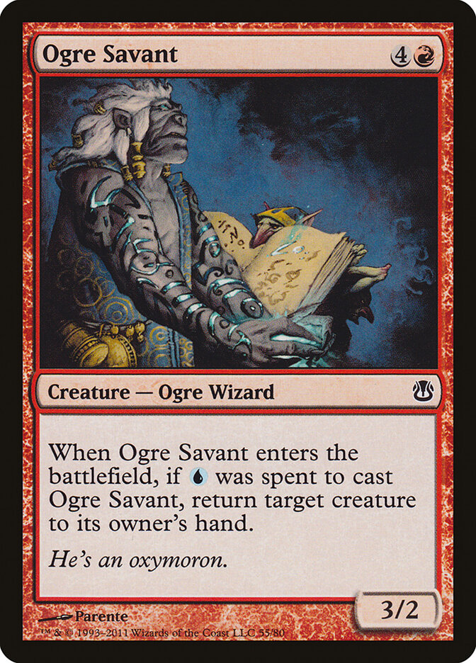 Ogre Savant card front