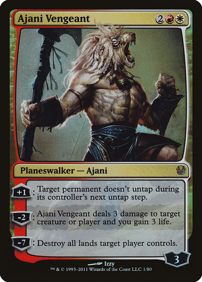 Ajani Vengeant card front