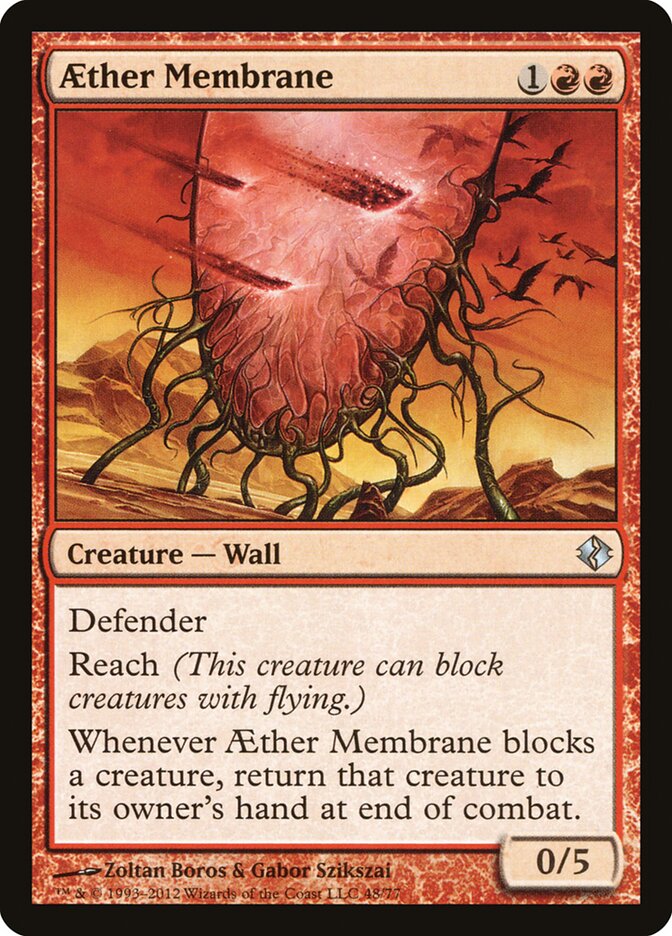 Aether Membrane card front