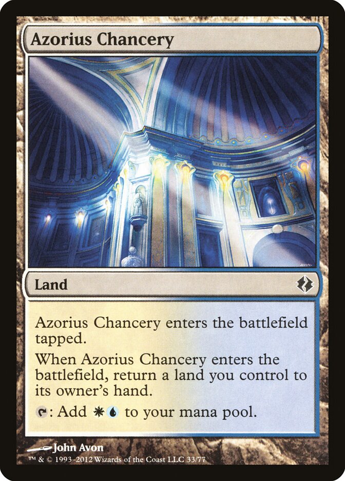 Azorius Chancery card front