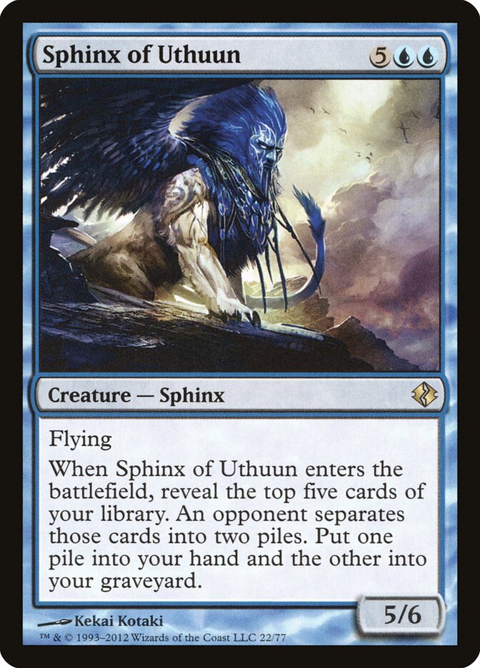 Sphinx of Uthuun card front