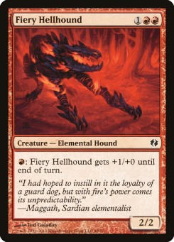 Fiery Hellhound
