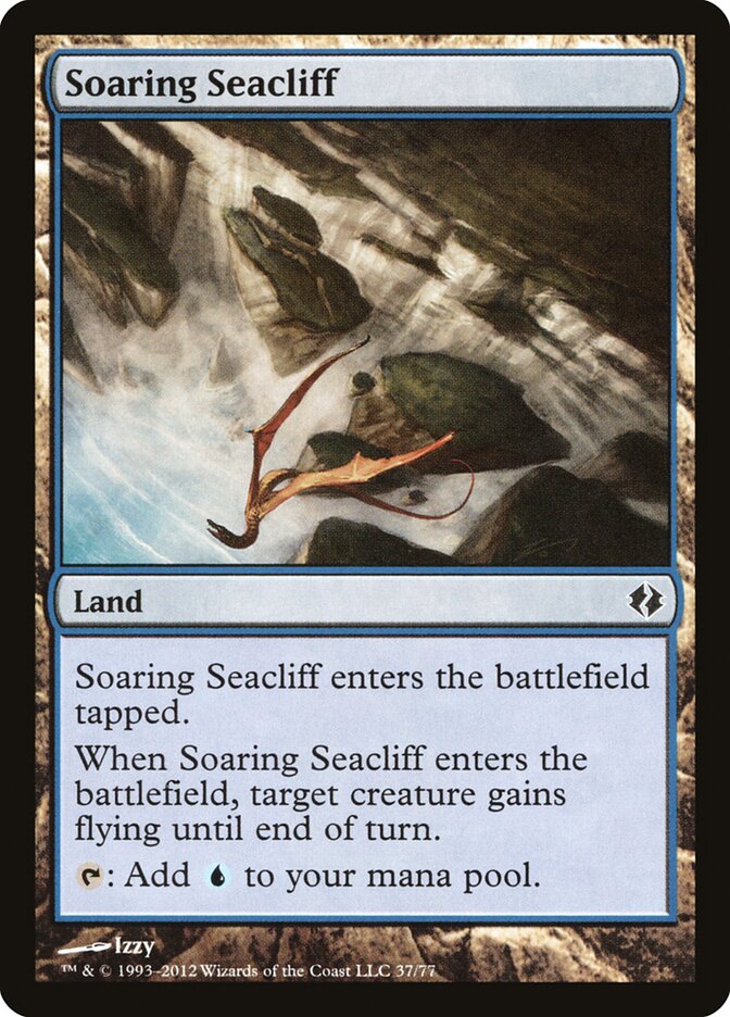 Soaring Seacliff card front