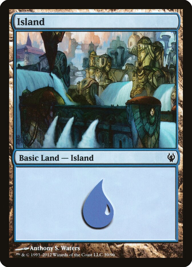 Island card front