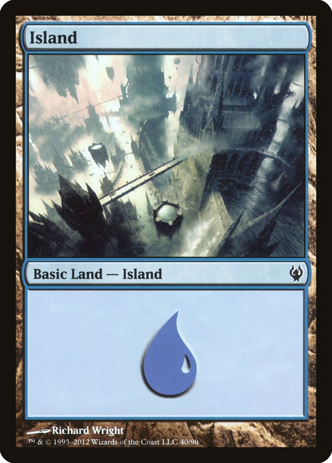 Island card front