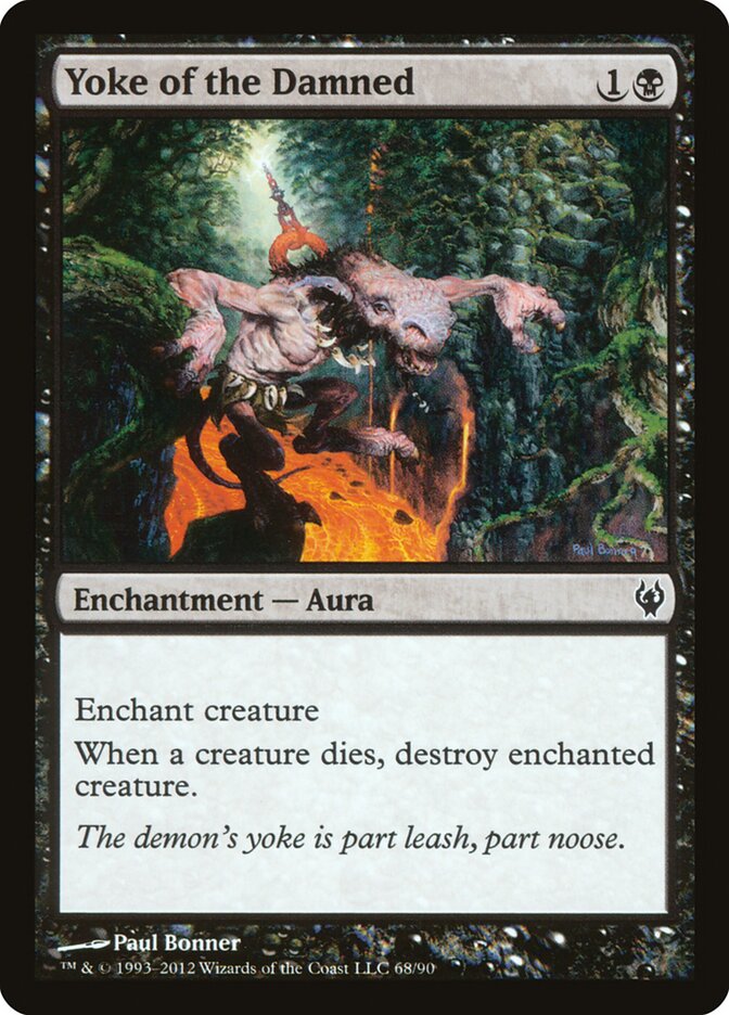 Yoke of the Damned card front