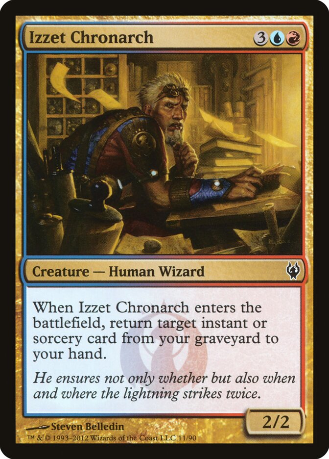 Izzet Chronarch card front