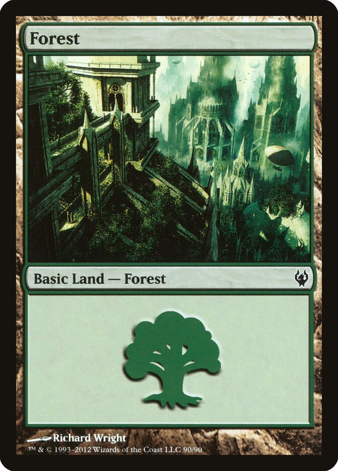 Forest card front