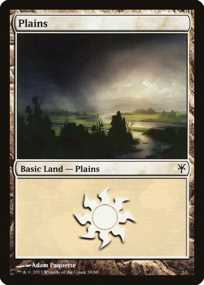 Plains card front