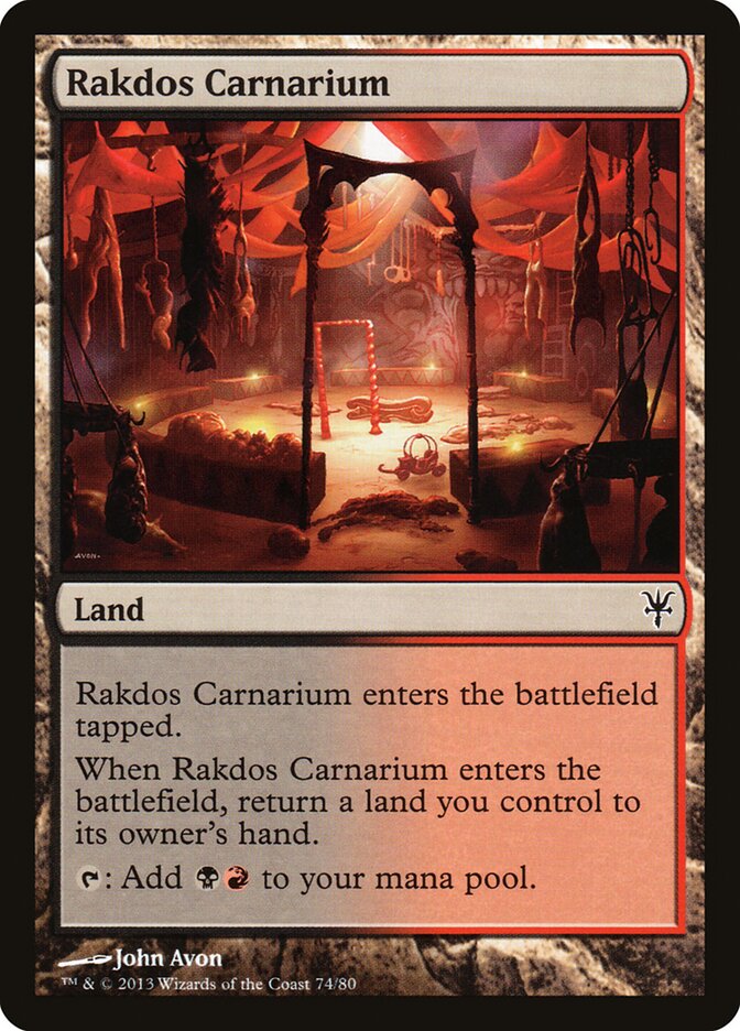 Rakdos Carnarium card front