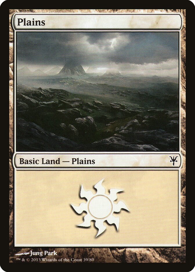 Plains card front