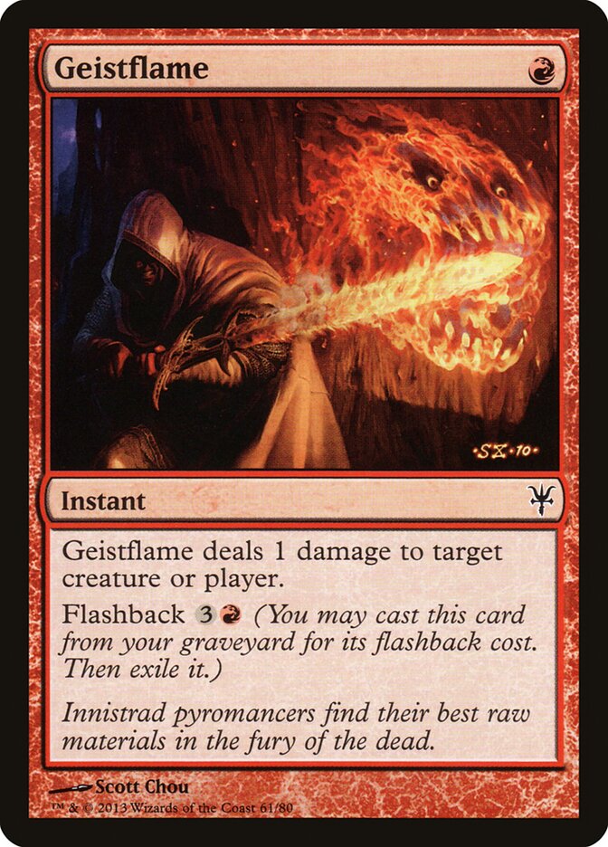 Geistflame card front