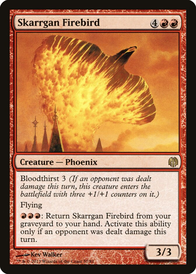 Skarrgan Firebird card front