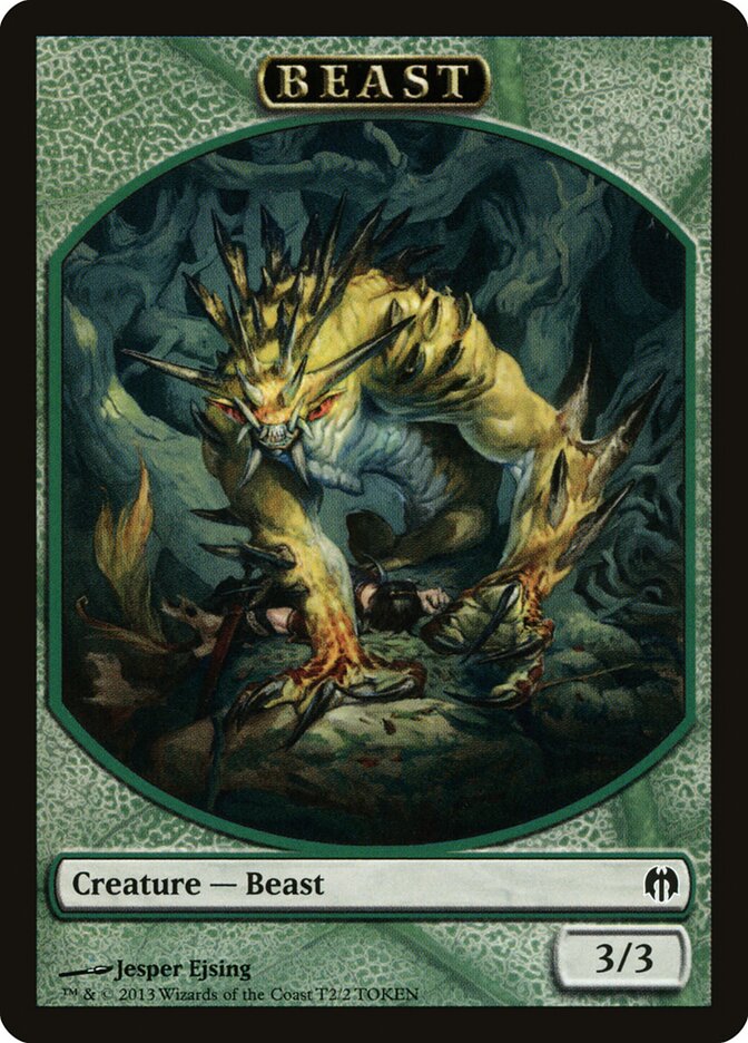 Beast card front