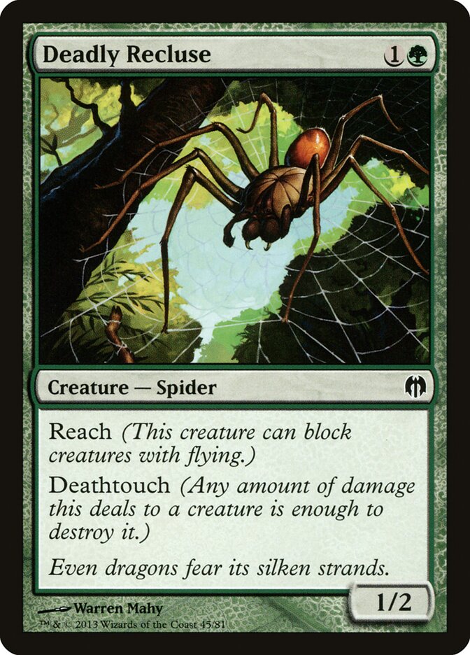 Deadly Recluse card front