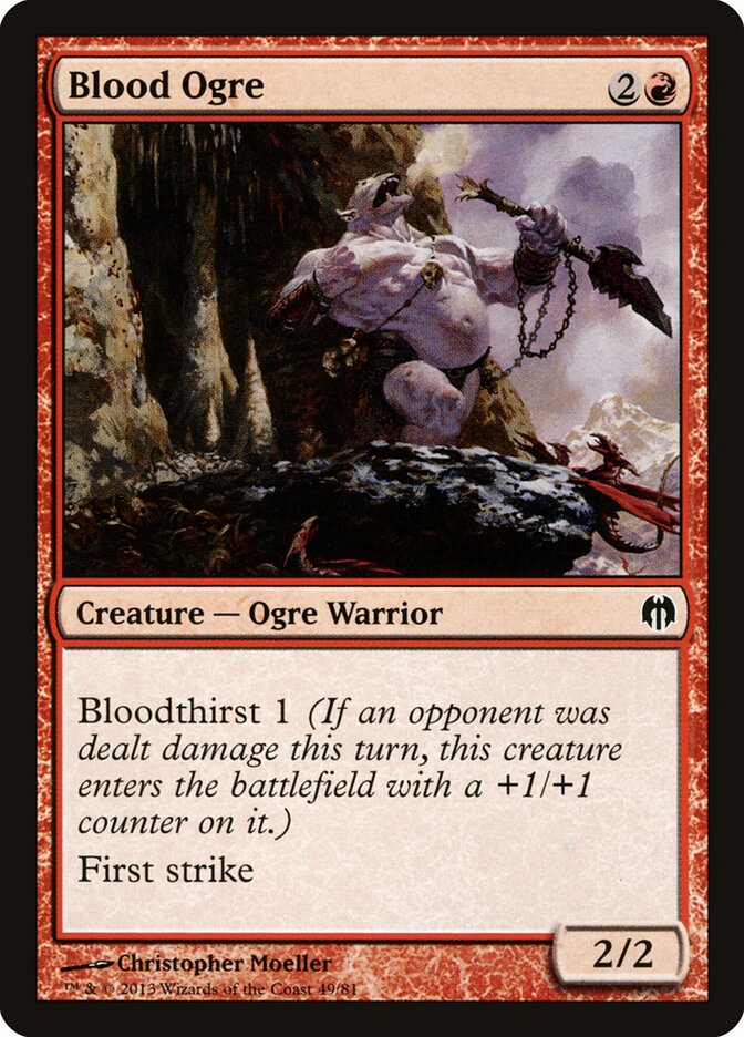 Blood Ogre card front