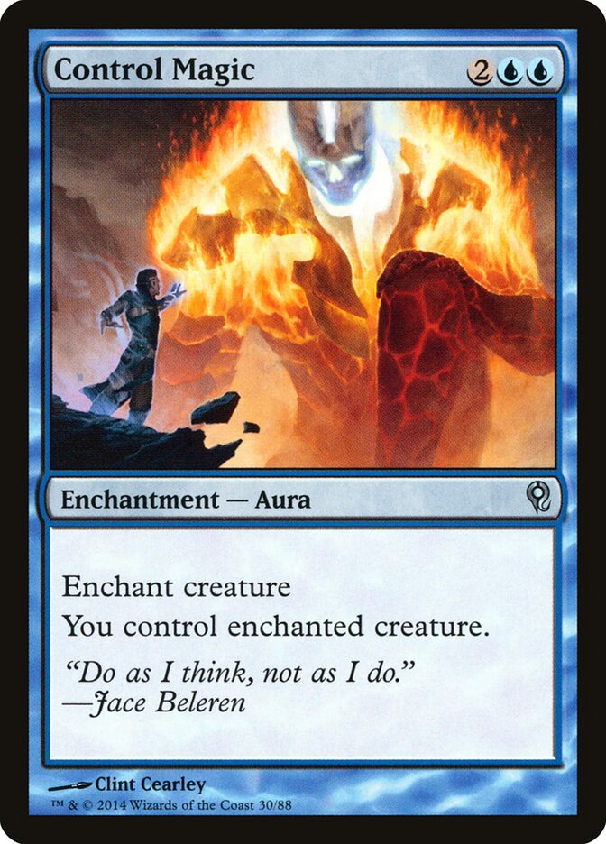 Control Magic card front