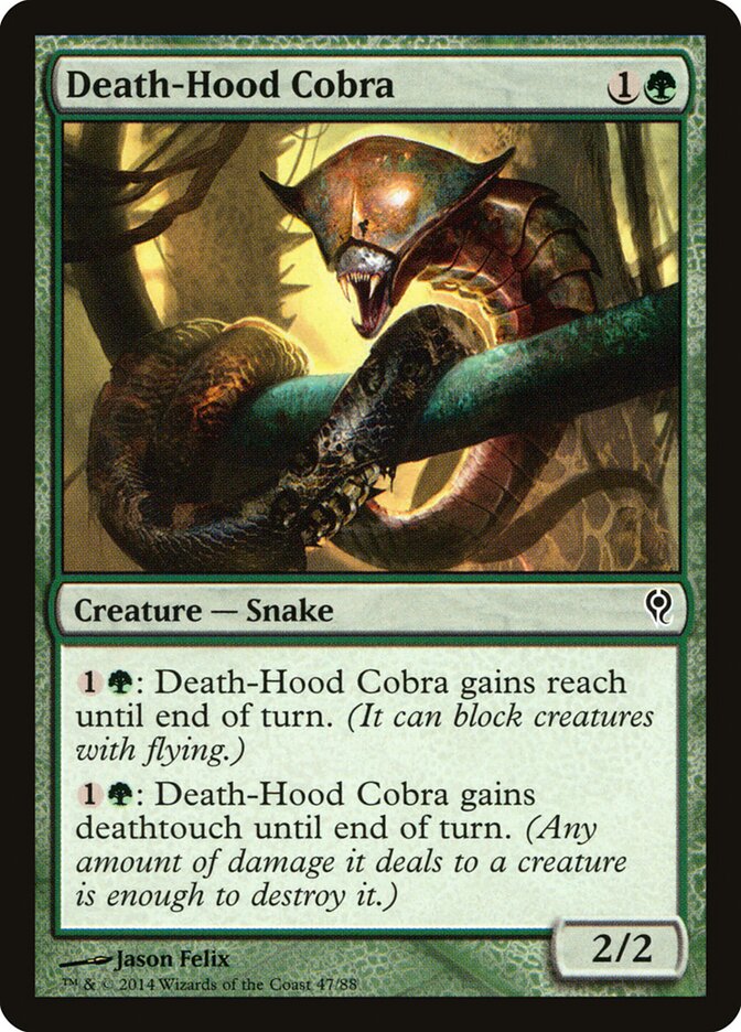 Death-Hood Cobra card front