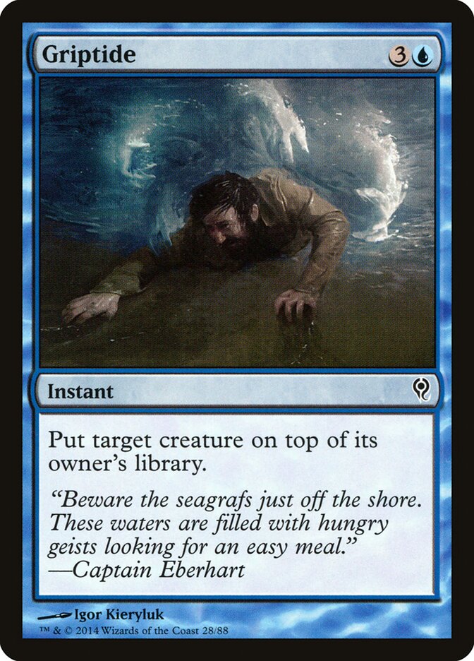 Griptide card front