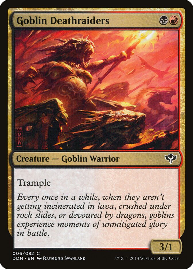 Goblin Deathraiders card front