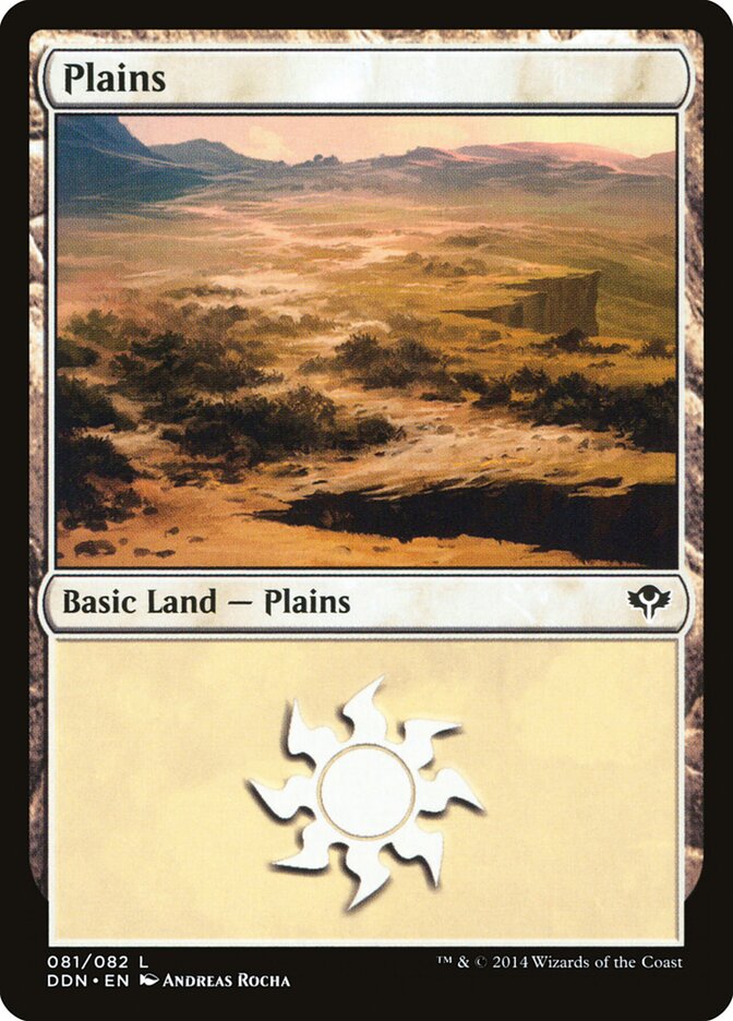Plains card front