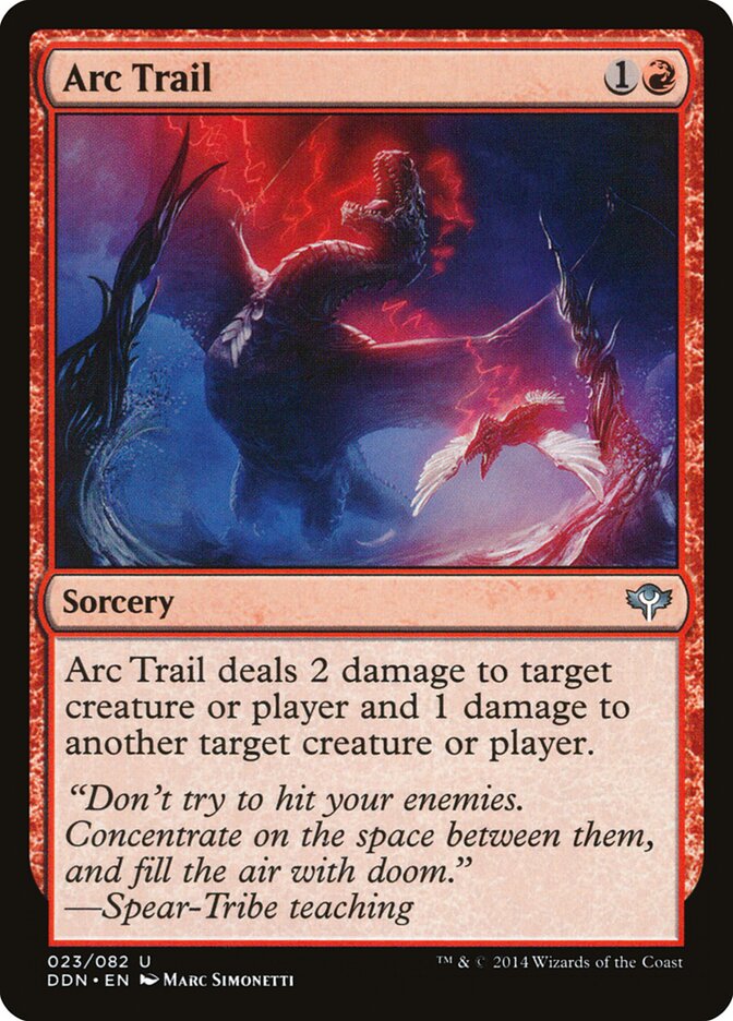 Arc Trail card front