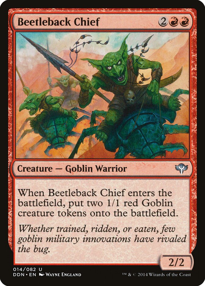 Beetleback Chief card front