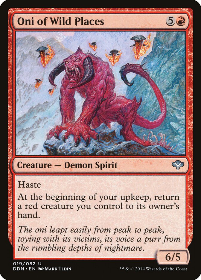 Oni of Wild Places card front