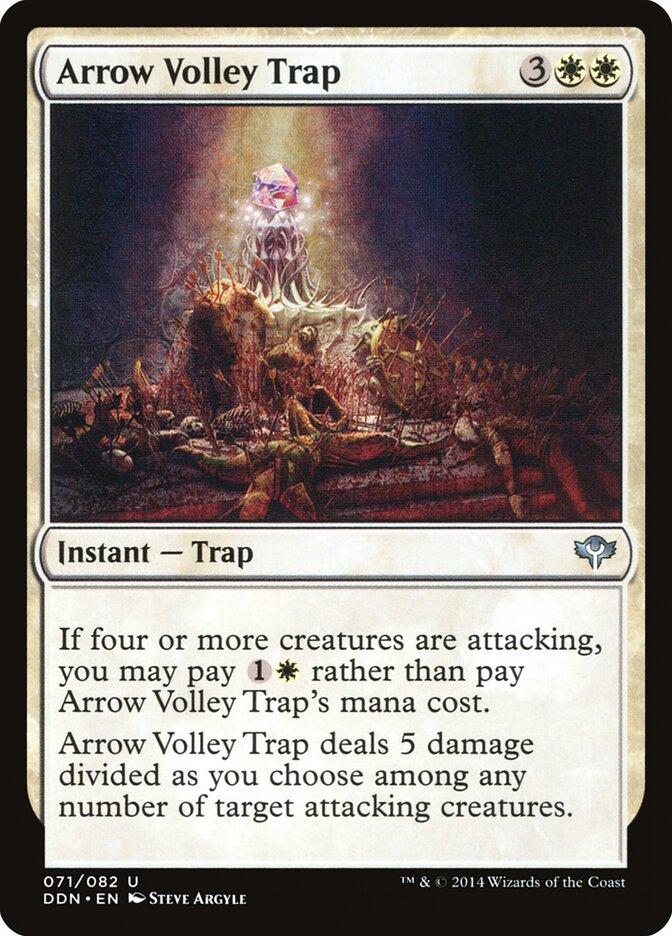 Arrow Volley Trap card front
