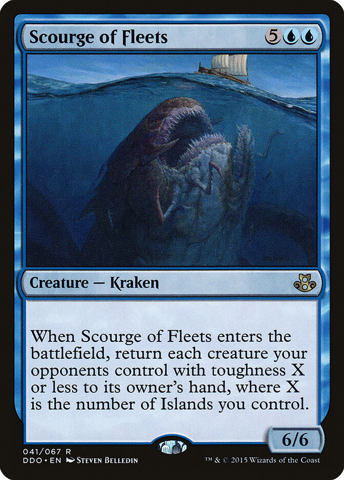 Scourge of Fleets card front