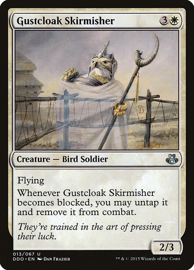 Gustcloak Skirmisher card front