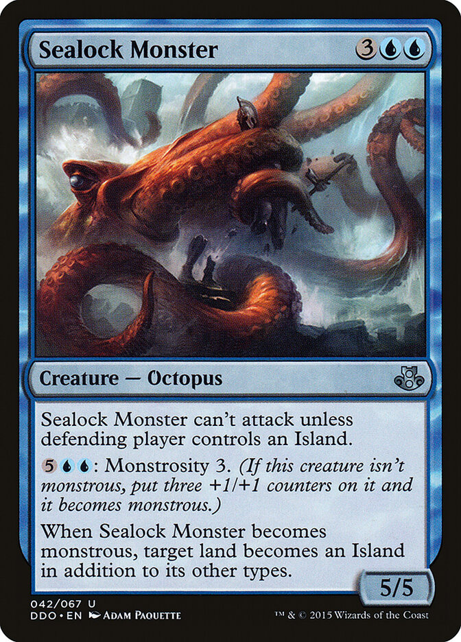 Sealock Monster card front