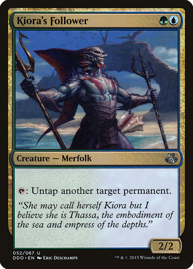Kiora's Follower card front