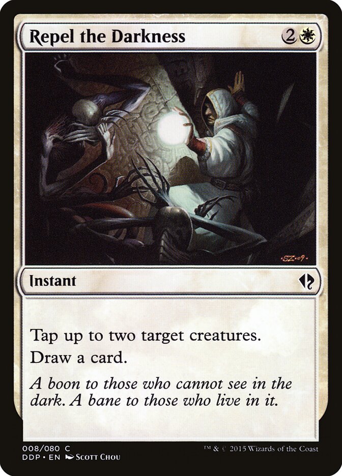 Repel the Darkness card front