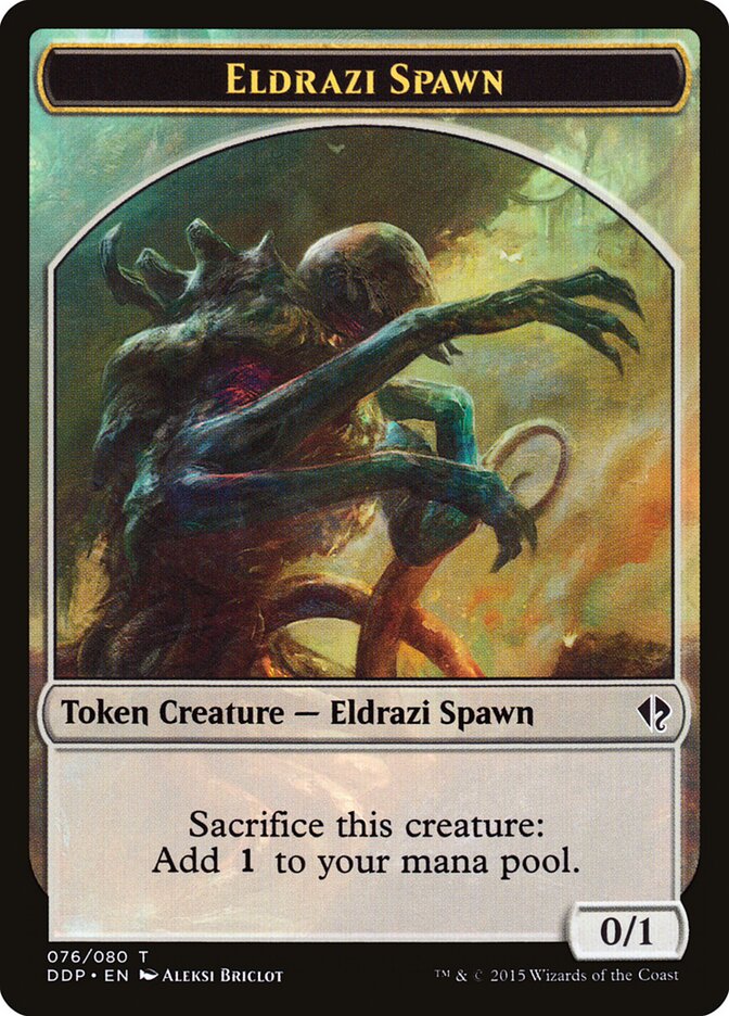 Eldrazi Spawn card front