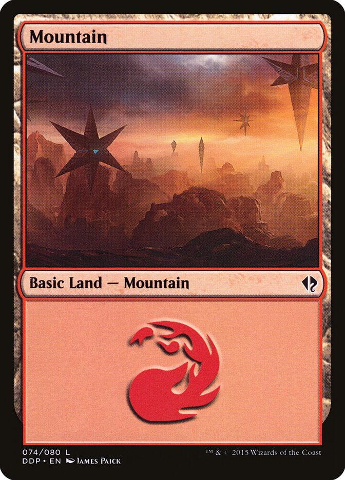 Mountain card front